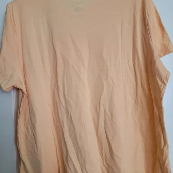 North Face Tshirt Peach color Size XXXL NWT - Picture 4 of 5